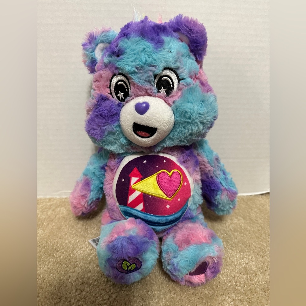 Care Bears Loveshine Bear Plush 12" Multicolor Lighthouse Heart Stuffed Animal